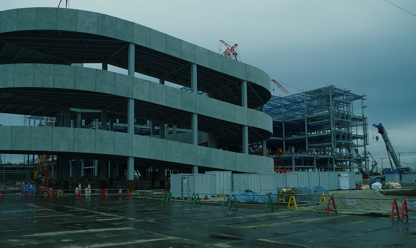 岡田技建の作業現場